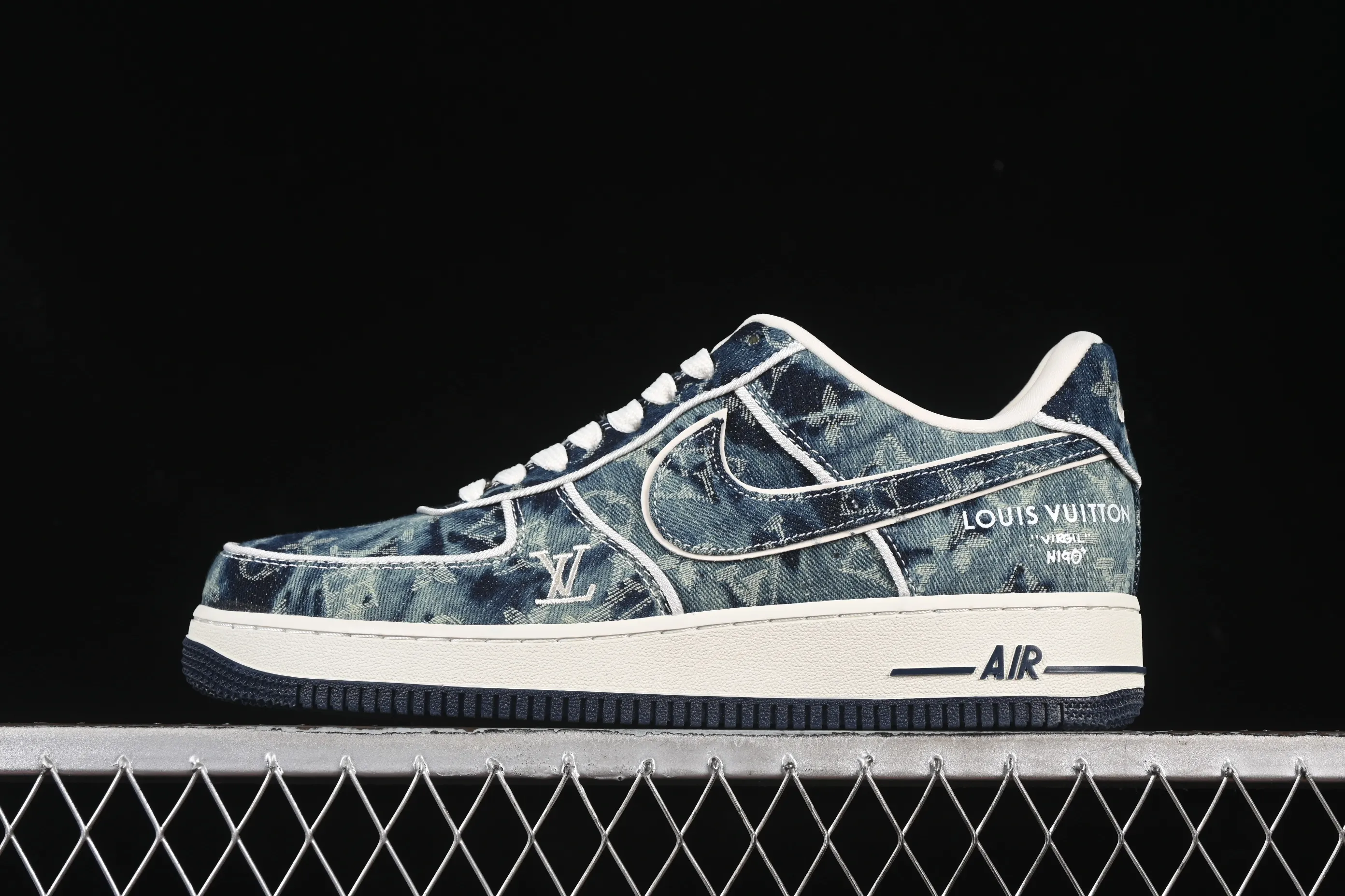 All categories Nk Air Force 1 Air Force series Nk Air Force 1 Low Air Force low-top Nike Air Force 1'07 Low LV joint blue jeans Air Force 1 low-top casual sneakers SC9207-533